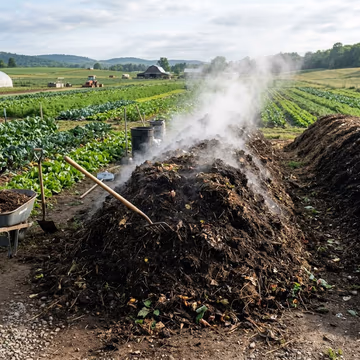 Why Does My Summer Compost Pile Smell Like Ammonia?