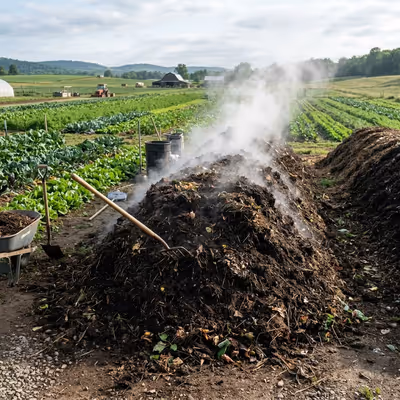 Why Does My Summer Compost Pile Smell Like Ammonia?