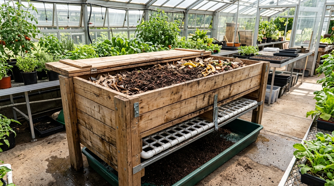 CFT Vermicomposting Bin Construction
