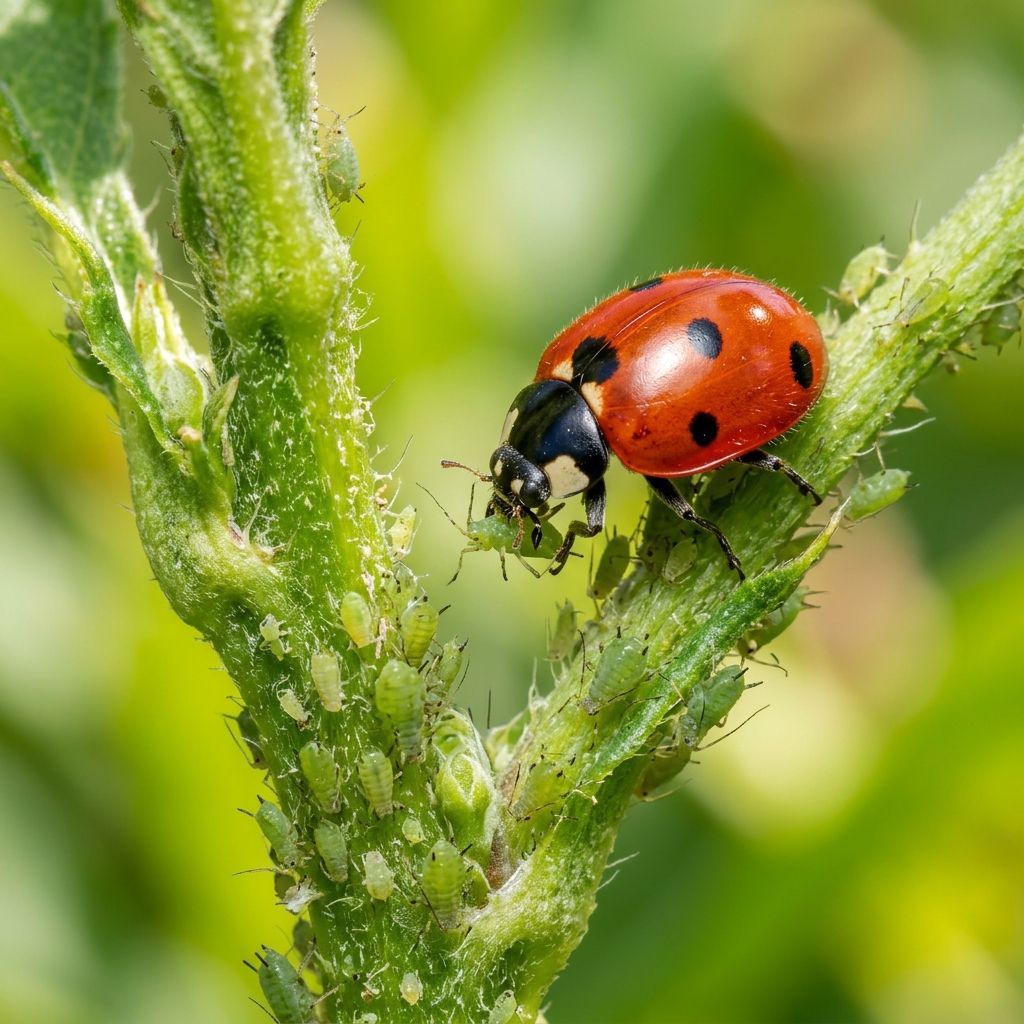 Targeted biological scouting and beneficial insect predator release controlling foliage pests